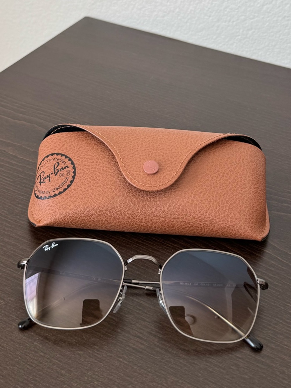 Ray-Ban Jim Sunglasses in Gunmetal